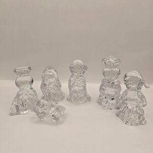 6 Piece Vintage Precious Moments Nativity Set Germany 1990's